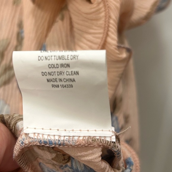 Petal & Pup Pink Floral Off-Shoulder Blouse - Picture 8 of 10